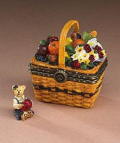 Mini Market Basket Treasure Box
