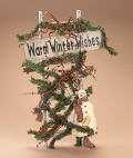 Winter Wishes Ladder Wreath