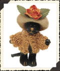 Miss Minnie Partridge Pin