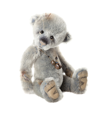 Charlie Bears Mohair Retired Charlie bear Plumduff 2015 Isabelle Collection 33cm Limited 350 