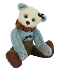 88.095 Mohair Chistmas Teddy Clemens Exclusive Edition Teddy Constantin 