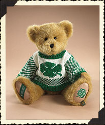 Boyds Bears 10" Paddy O'Shea Irish St Patrick's Day Plush Bear 4032073 Retired 